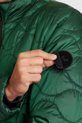 Jaqueta Global Project Puffer Eco Tencel™ Verde
