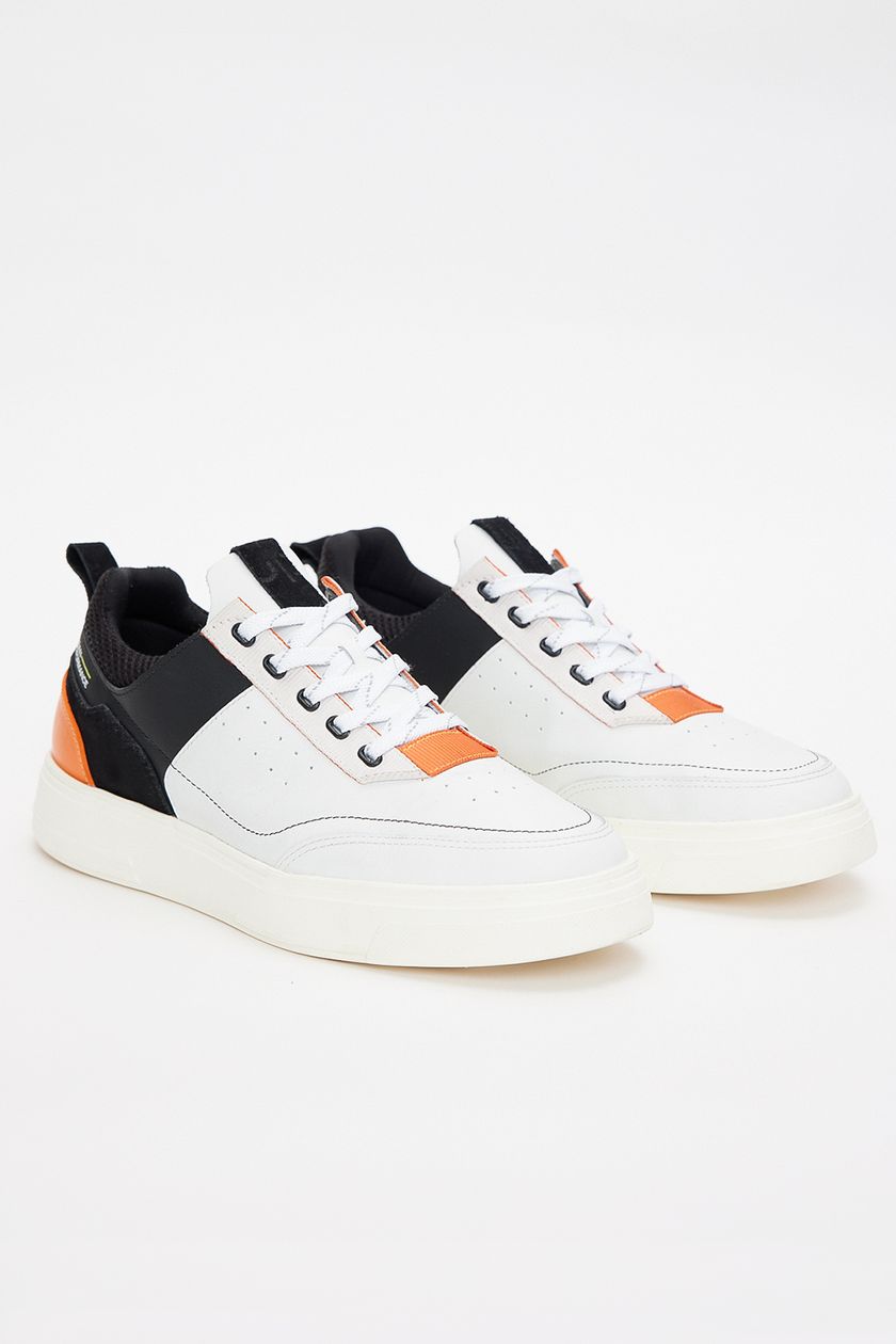 Tênis Stride Fusion Preto Com Laranja