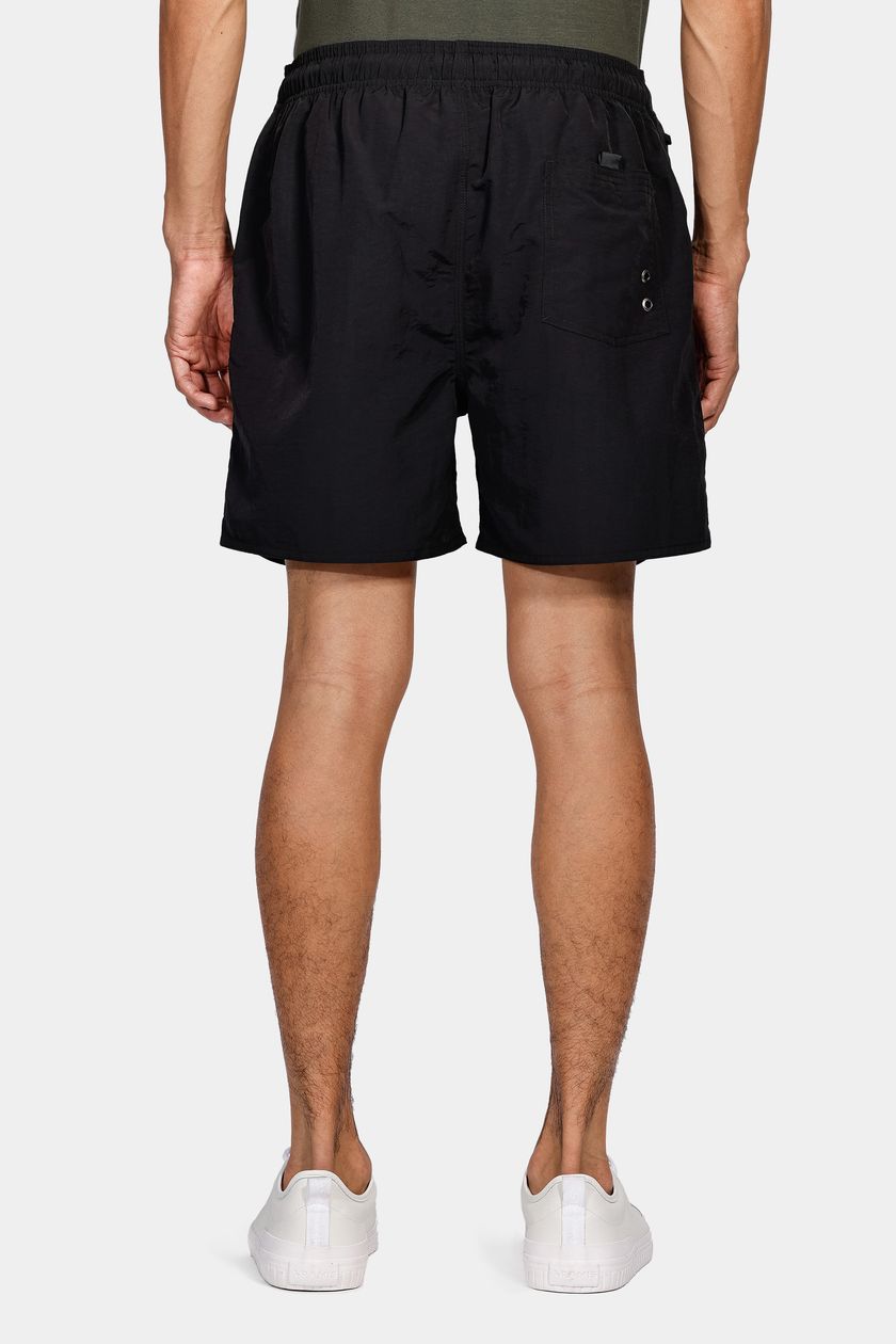 Shorts de Elástico Básico Color Preto