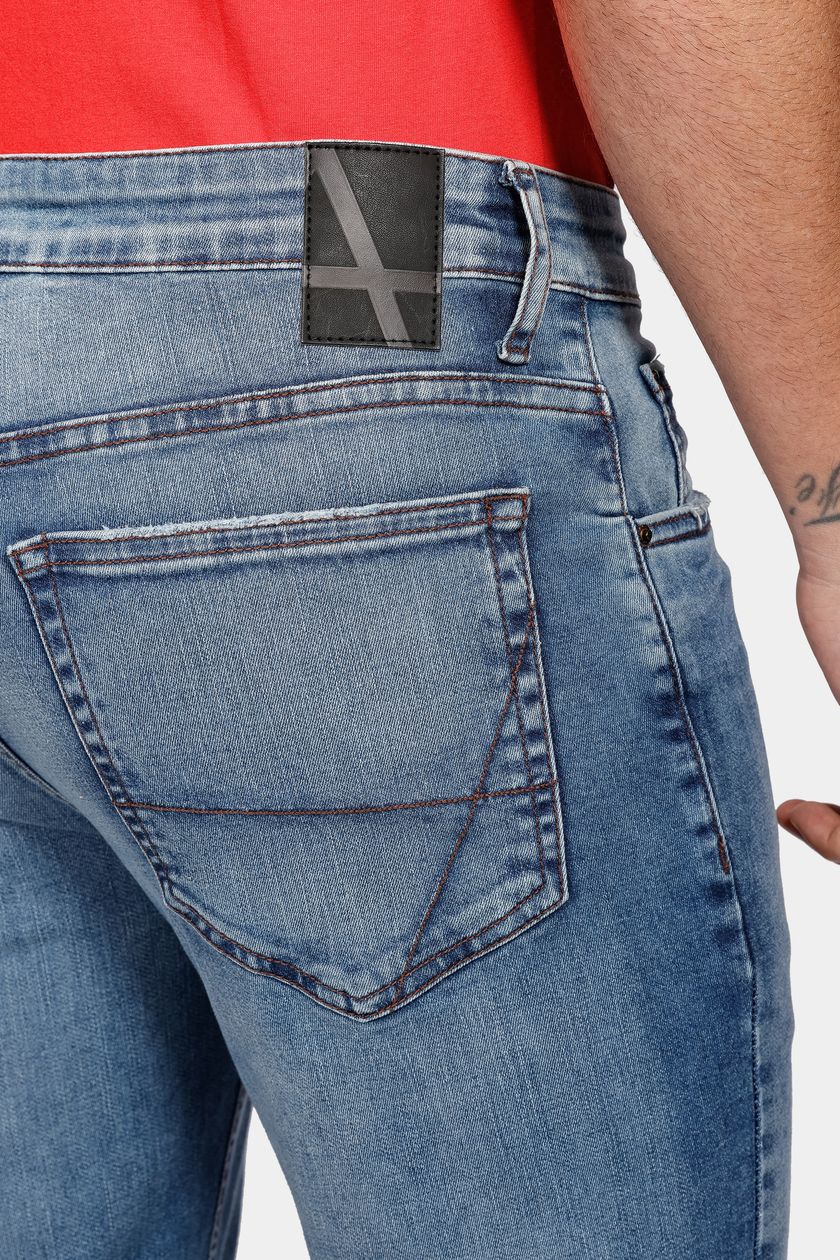 Calça Jeans Slim Flex And Dry Média Azul Médio