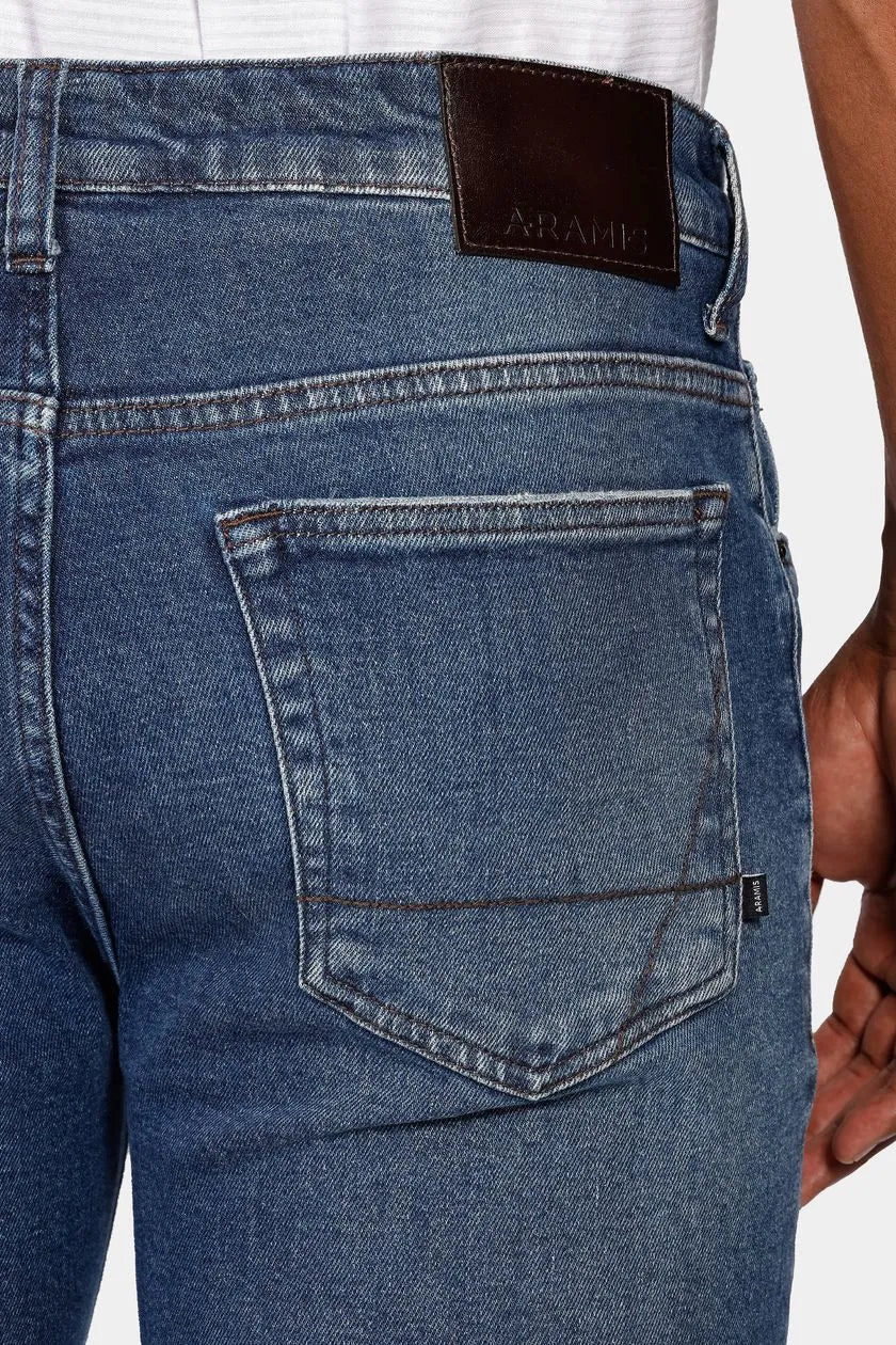 Calça Jeans Regular Sky Intesense Azul Escuro