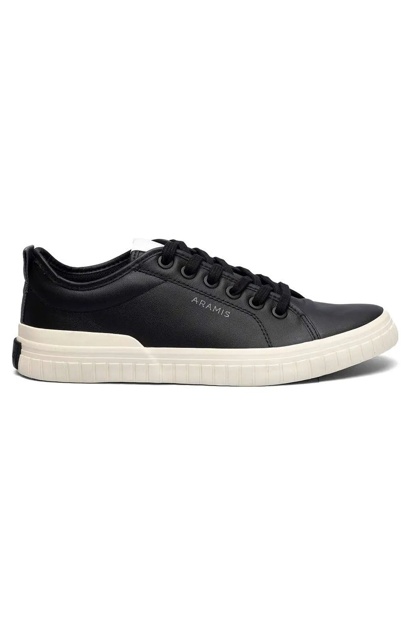 Tênis Aramis Deep Leather Preto Cinza