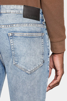 Calça Jeans Slim Blue Stone Eco Azul Médio