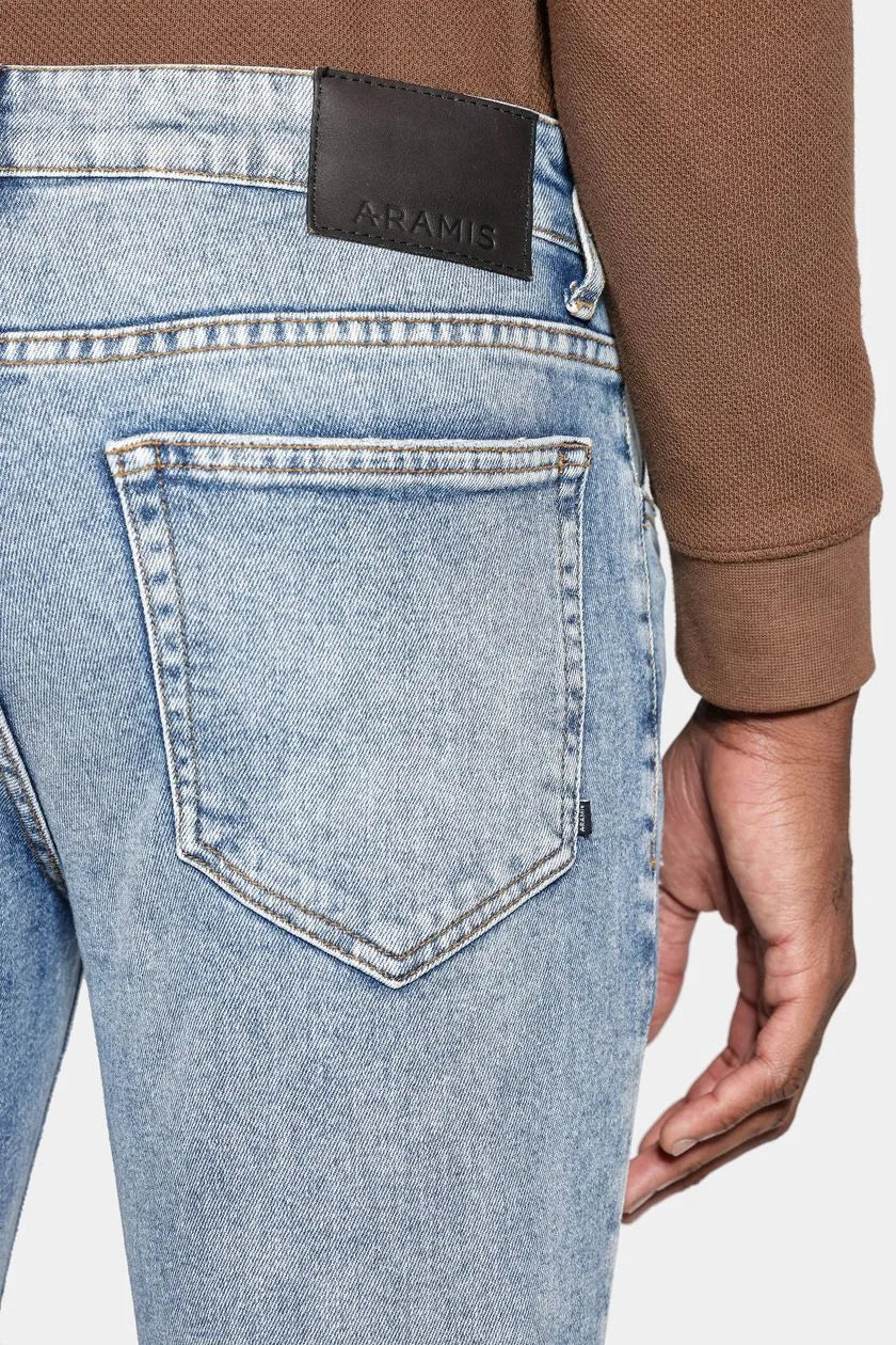 Calça Jeans Slim Blue Stone Eco Azul Médio
